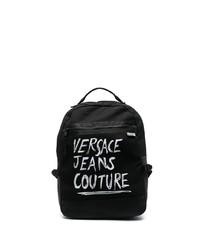 VERSACE JEANS COUTURE Graffiti Logo Print Backpack