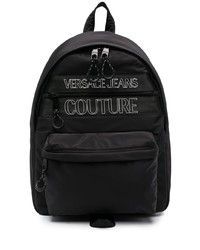 VERSACE JEANS COUTURE Logo Print Multi Pocket Backpack