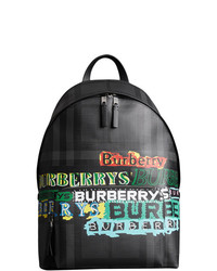 Burberry London Check Logo Backpack