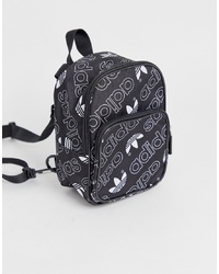 adidas Originals Mini Backpack In Trefoil Print