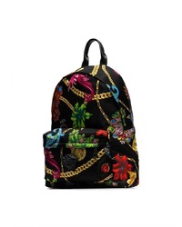 Versace Multicoloured Barocco Mix Print Backpack