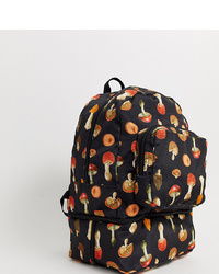 Crooked Tongues Mushroom Printed Backpack