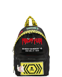 Philipp Plein Patch Detailed Backpack