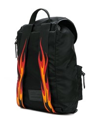 Givenchy Retro Logo Flames Backpack