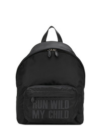 Givenchy Slogan Print Backpack