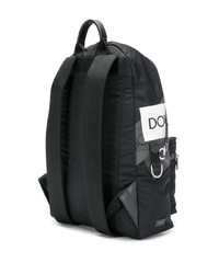 Dolce & Gabbana Vulcano Logo Tape Backpack