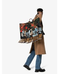 JW Anderson X Gilbert Fringed Canvas Backpack