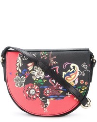 Etro Floral Print Saddle Bag