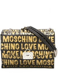 Love Moschino Logo Print Shoulder Bag