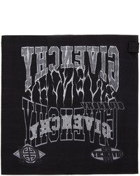 Givenchy Black Printed Bandana Scarf