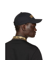 Versace Black And Gold Cap