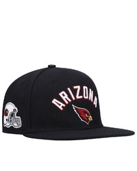 PRO STANDARD Black Arizona Cardinals Stacked Snapback Hat At Nordstrom