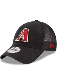 New Era Black Arizona Diamondbacks Trucker 9forty Adjustable Snapback Hat At Nordstrom
