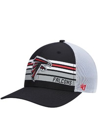 '47 Black Atlanta Falcons Altitude Mvp Snapback Adjustable Hat