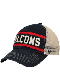 '47 Black Atlanta Falcons Juncture Trucker Clean Up Snapback Hat At Nordstrom