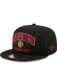 New Era Black Atlanta United Fc Stacked 9fifty Snapback Hat At Nordstrom