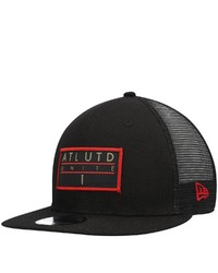 New Era Black Atlanta United Fc Trucker 9fifty Snapback Hat At Nordstrom
