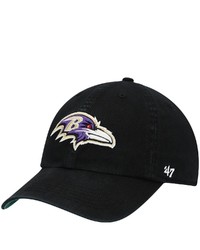 '47 Black Baltimore Ravens Franchise Logo Fitted Hat At Nordstrom