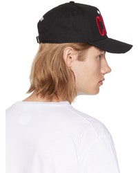 DSQUARED2 Black Baseball Cap
