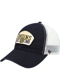 '47 Black Boston Bruins Penwald Trucker Snapback Hat At Nordstrom