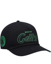 '47 Black Boston Celtics Crosstown Script Hitch Snapback Hat At Nordstrom
