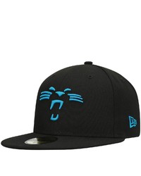 New Era Black Carolina Panthers Eletal 59fifty Fitted Hat At Nordstrom