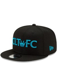 New Era Black Charlotte Fc Crown 9fifty Snapback Hat At Nordstrom