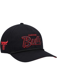 '47 Black Chicago Bulls Crosstown Script Hitch Snapback Hat At Nordstrom