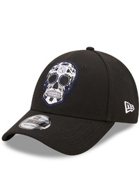 New Era Black Club Puebla Sugar Skull 9forty Snapback Hat At Nordstrom