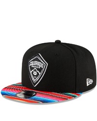 New Era Black Colorado Rapids Serape 9fifty Snapback Hat At Nordstrom
