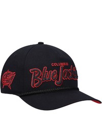'47 Black Columbus Blue Jackets Crosstown Script Hitch Snapback Hat At Nordstrom