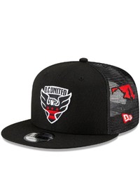 New Era Black Dc United Scatter 9fifty Snapback Hat At Nordstrom