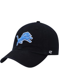 '47 Black Detroit Lions Clean Up Alternate Adjustable Hat At Nordstrom