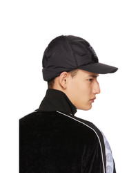 Versace Black Ear Cover Cap