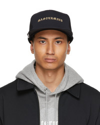 Mastermind Japan Black Embroidered Trucker Hat
