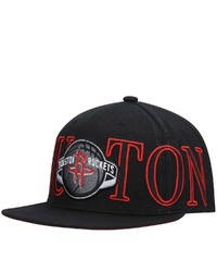 Mitchell & Ness Black Houston Rockets Winner Circle Snapback Hat At Nordstrom