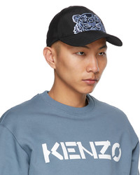 Kenzo Black Kampus Tiger Cap