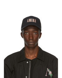 Amiri Black Logo Cap