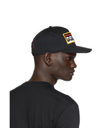 DSQUARED2 Black Logo Patch Baseball Cap