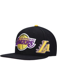 PRO STANDARD Black Los Angeles Lakers Roses Snapback Hat At Nordstrom