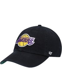 '47 Black Los Angeles Lakers Team Franchise Fitted Hat At Nordstrom