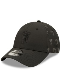 New Era Black Manchester United Club Allover Print 9forty Adjustable Hat At Nordstrom