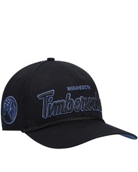 '47 Black Minnesota Timberwolves Crosstown Script Hitch Snapback Hat At Nordstrom
