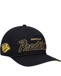 '47 Black Nashville Predators Crosstown Script Hitch Snapback Hat At Nordstrom