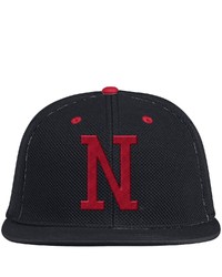 adidas Black Nebraska Huskers On Field Baseball Fitted Hat At Nordstrom