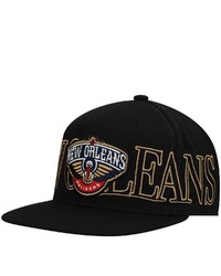 Mitchell & Ness Black New Orleans Pelicans Winner Circle Snapback Hat At Nordstrom