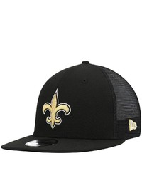 New Era Black New Orleans Saints Shade Trucker 9fifty Snapback Hat At Nordstrom