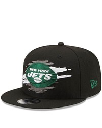 New Era Black New York Jets Logo Tear 9fifty Snapback Hat At Nordstrom
