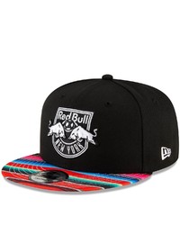New Era Black New York Red Bulls Serape 9fifty Snapback Hat At Nordstrom