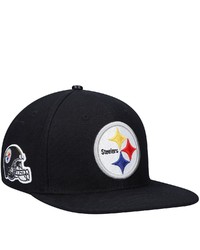 PRO STANDARD Black Pittsburgh Ers Logo Ii Snapback Hat At Nordstrom